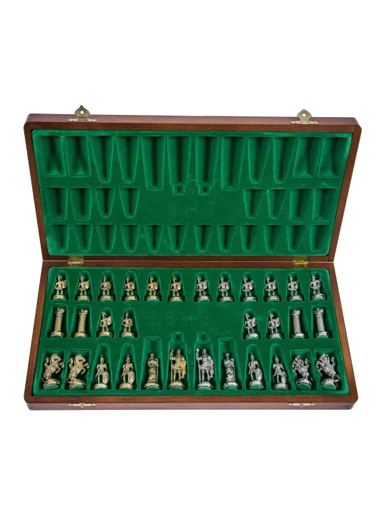 Scacchi - Romano - T4 - Mogano / Metal