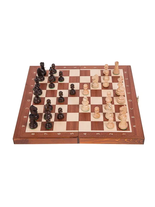 Schach Turnier Nr. 3 - Mahagoni
