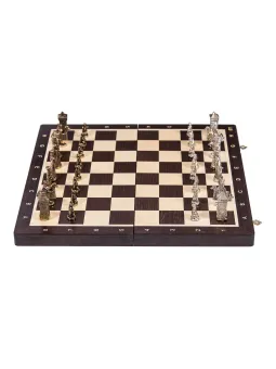 Echecs - Cracovie - Wenge / Métal