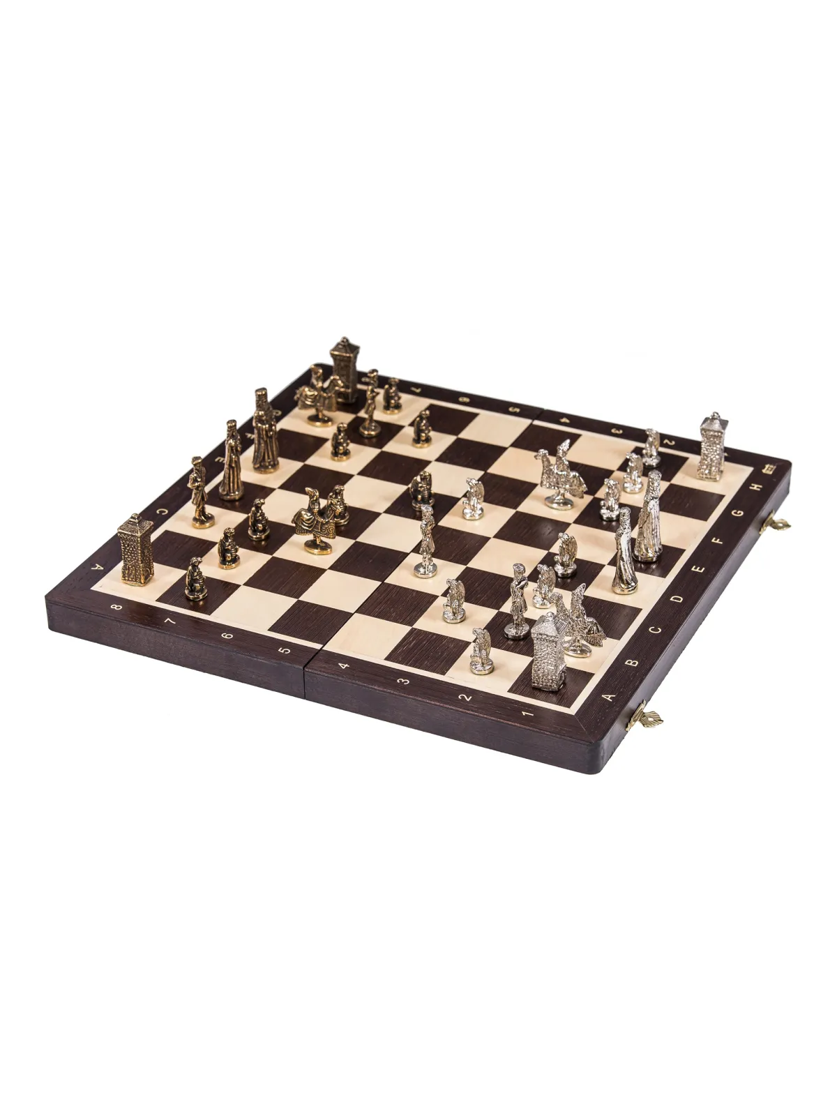 Ajedrez Cracovia - Wenge / Metálicos