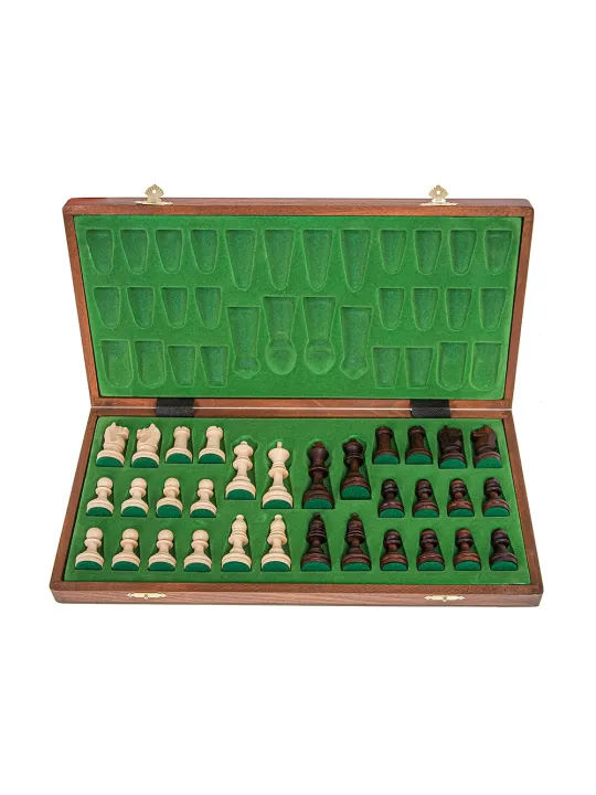 Echecs - Staunton 4 - Acajou