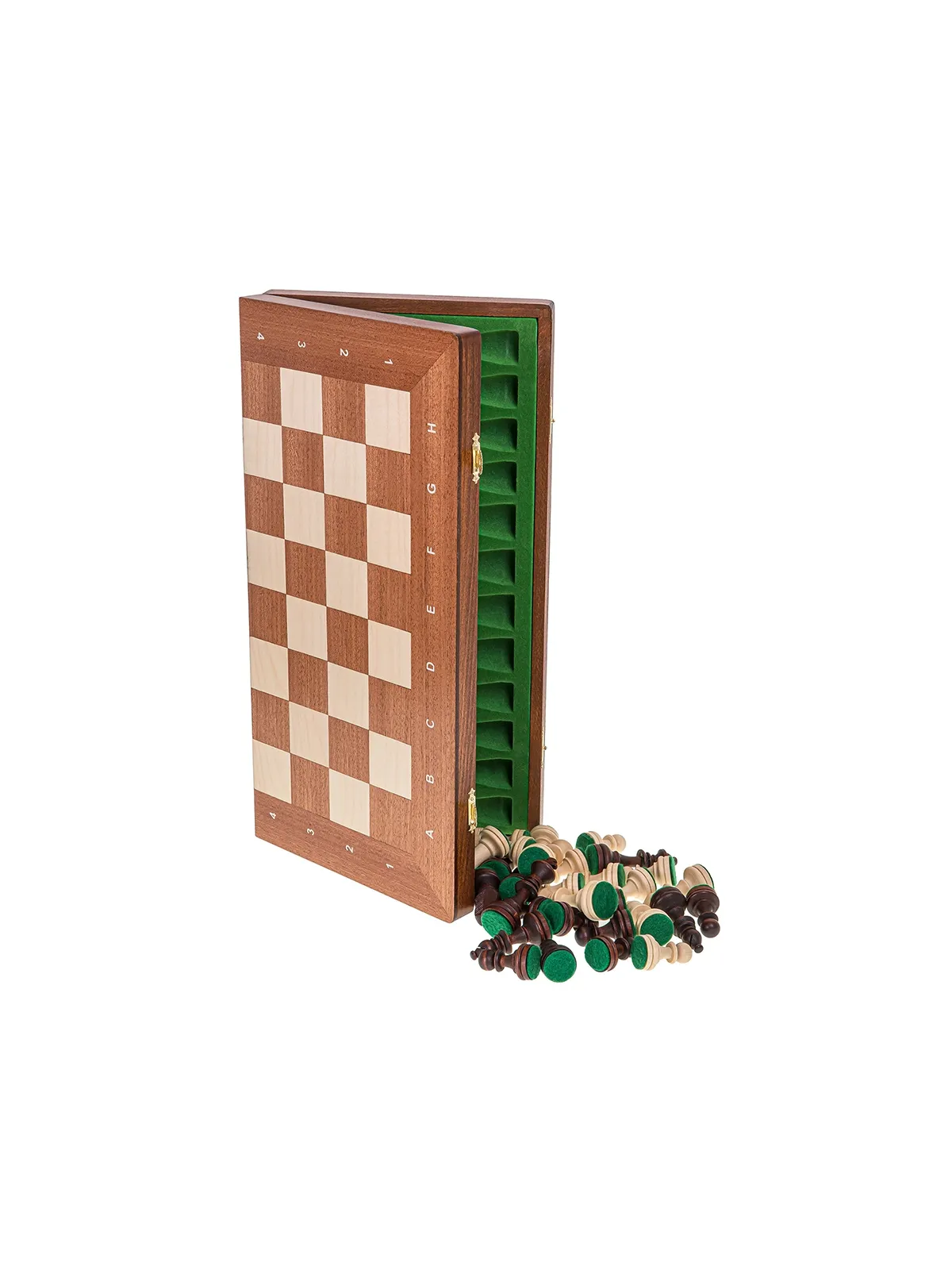 Echecs - Staunton 4 - Acajou