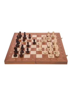 Schach Turnier Nr. 4 - Mahagoni