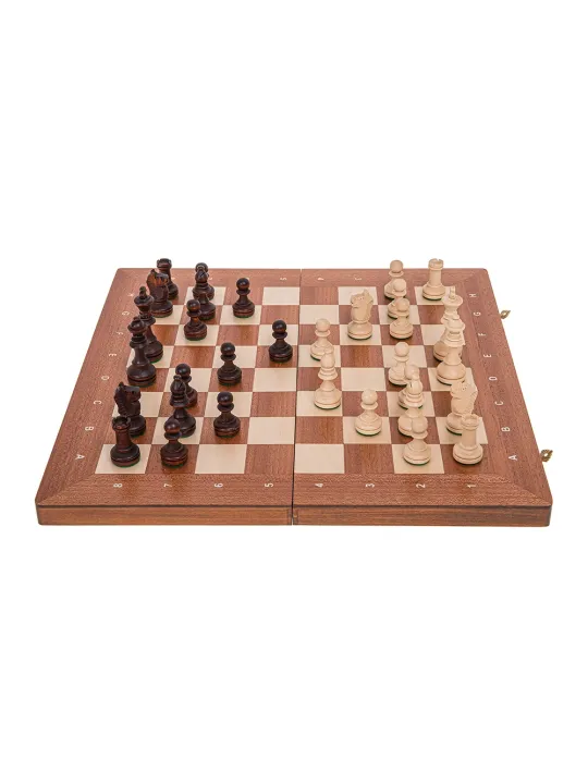 Echecs - Staunton 4 - Acajou