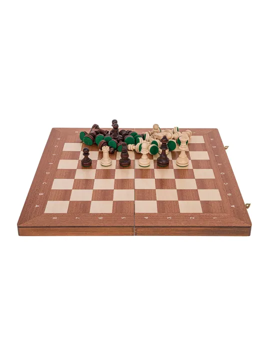 Echecs - Staunton 4 - Acajou