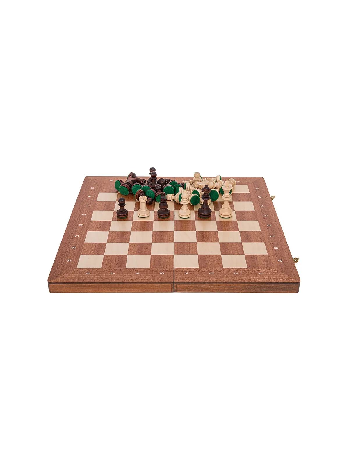 Echecs - Staunton 4 - Acajou