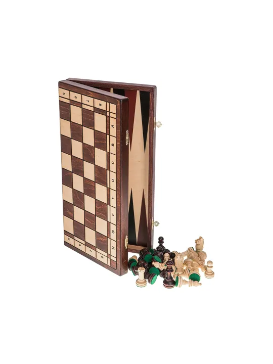 Jeu Senator - Chess + Dames + Backgammon