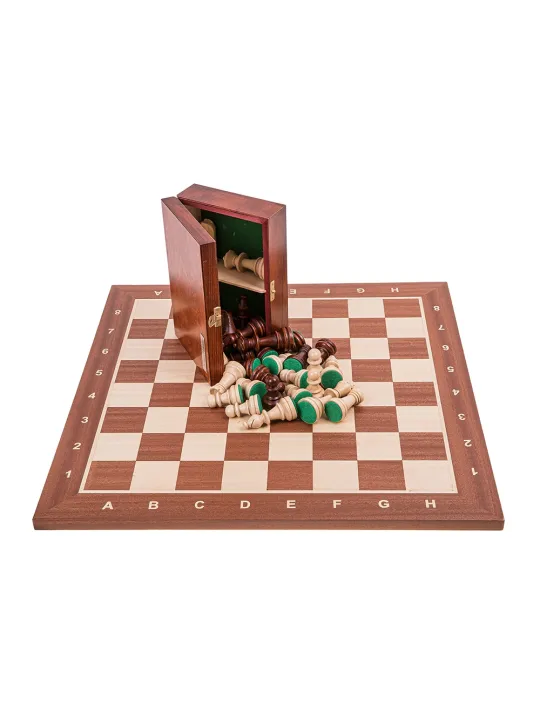 Profi Chess Set No 5 - Mahogany