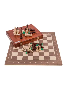 Profi Chess Set No 5 - Mahogany Lux