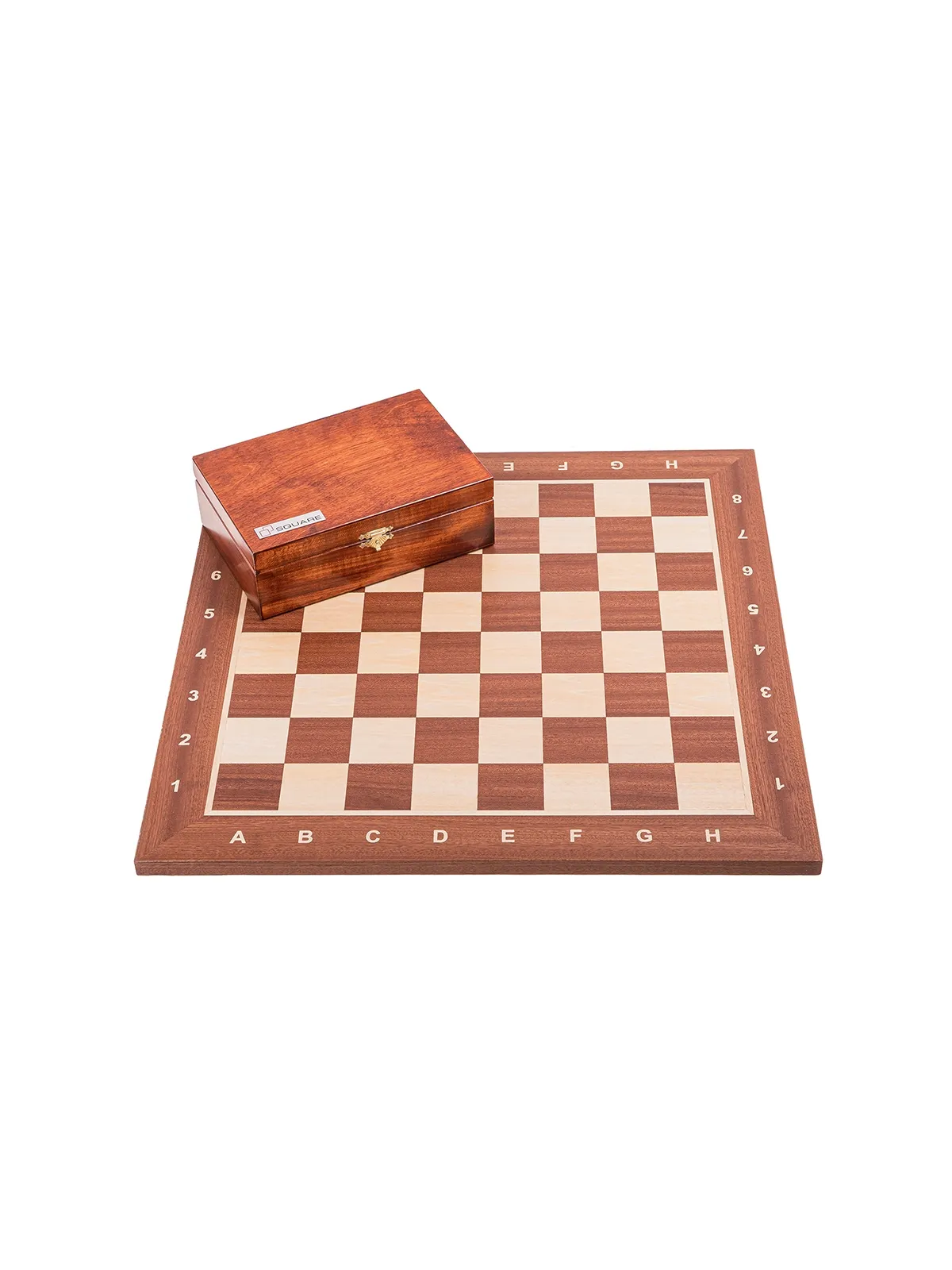 Jeu d'echecs professionnel n ° 6 - Acajou