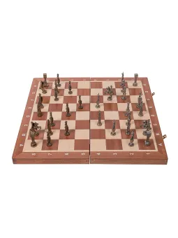 Chess King Arthur - Metal lux