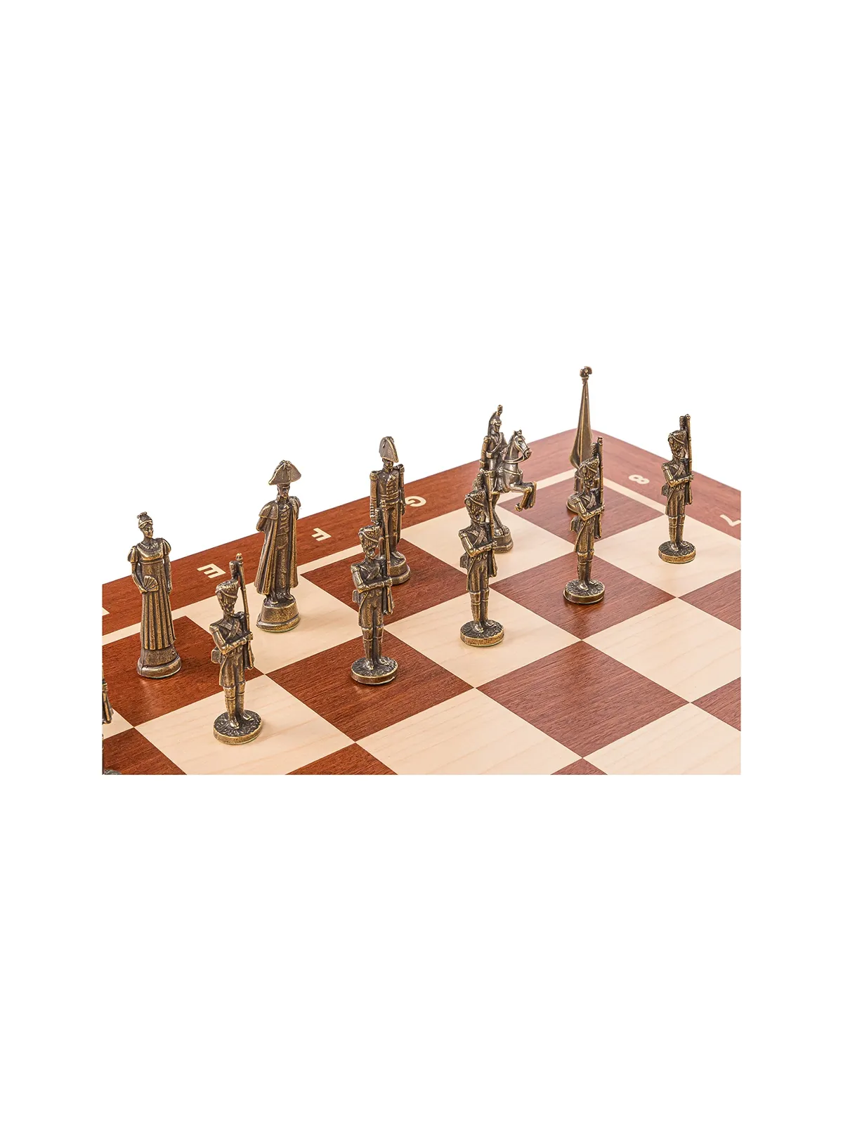 Schach Französisch - Metal Lux
