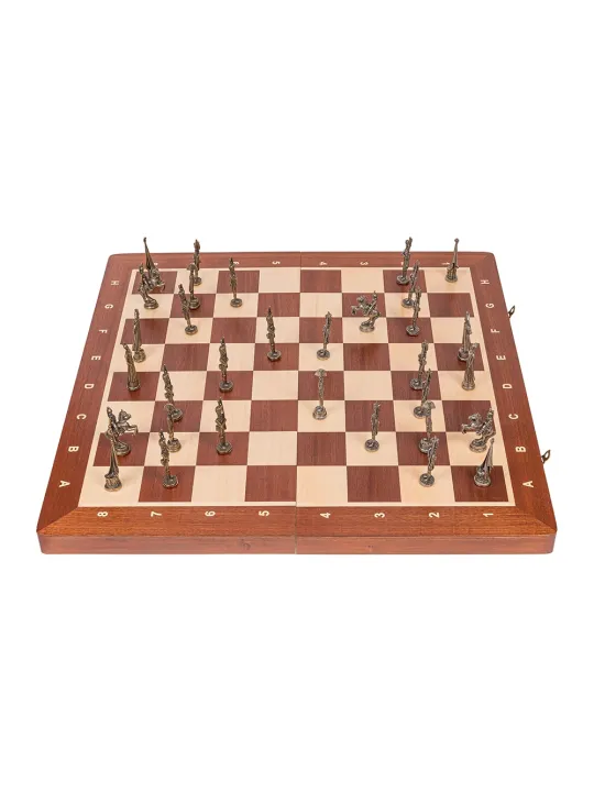 Schach Französisch - Metal Lux