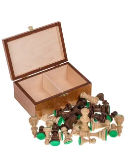 Chess Pieces - Staunton 5 + Case