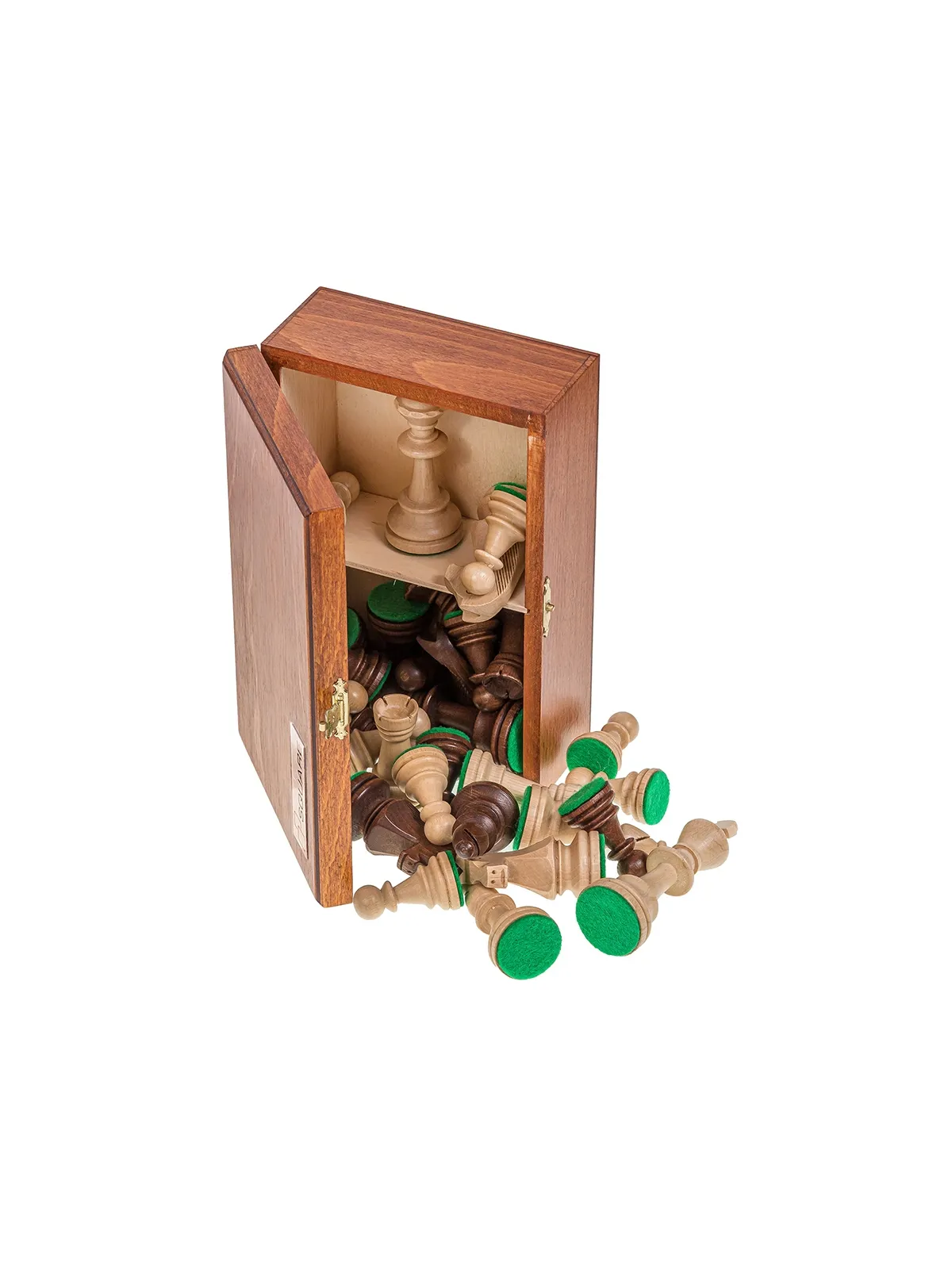 Pièces d'échecs - Staunton 6 + Boîte