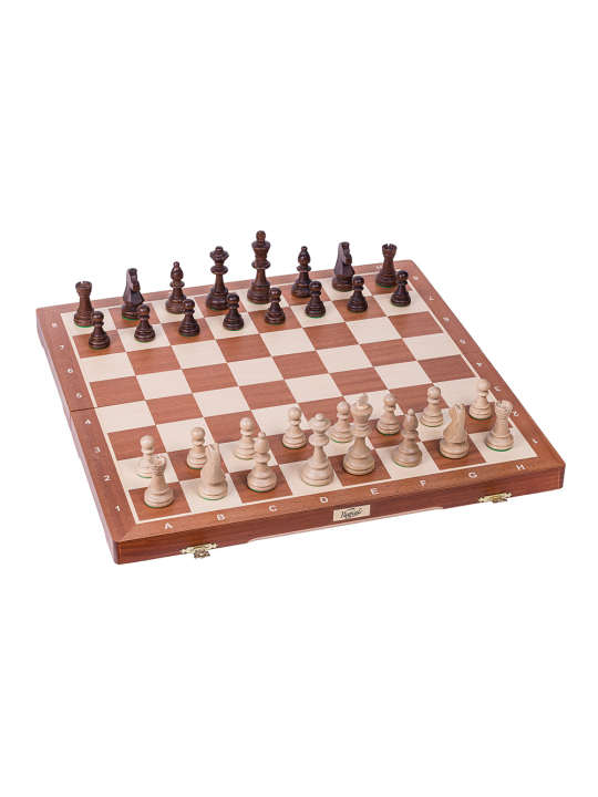 SQUARE - Negozio di scacchi - Scacchi - Staunton 6 - Mogano Excluisve SQUARE - Negozio di scacchi - Scacchi - Staunton 6 - Mogano Excluisve