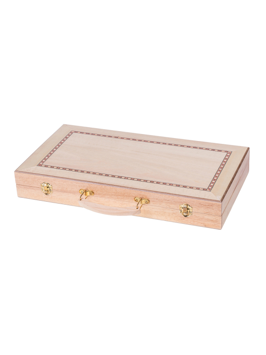 SQUARE Boutique - Backgammon 447 - Hêtre - Incruster