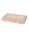 SQUARE Shop - Wooden Backgammon 447 - Beech - Inlay