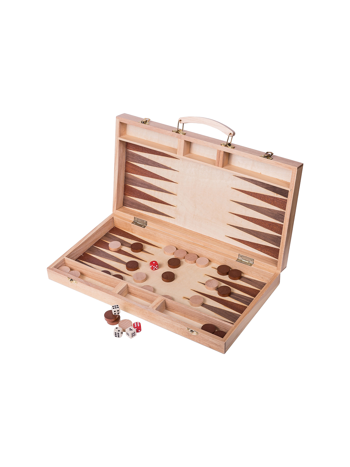 SQUARE Boutique - Backgammon 447 - Hêtre - Incruster