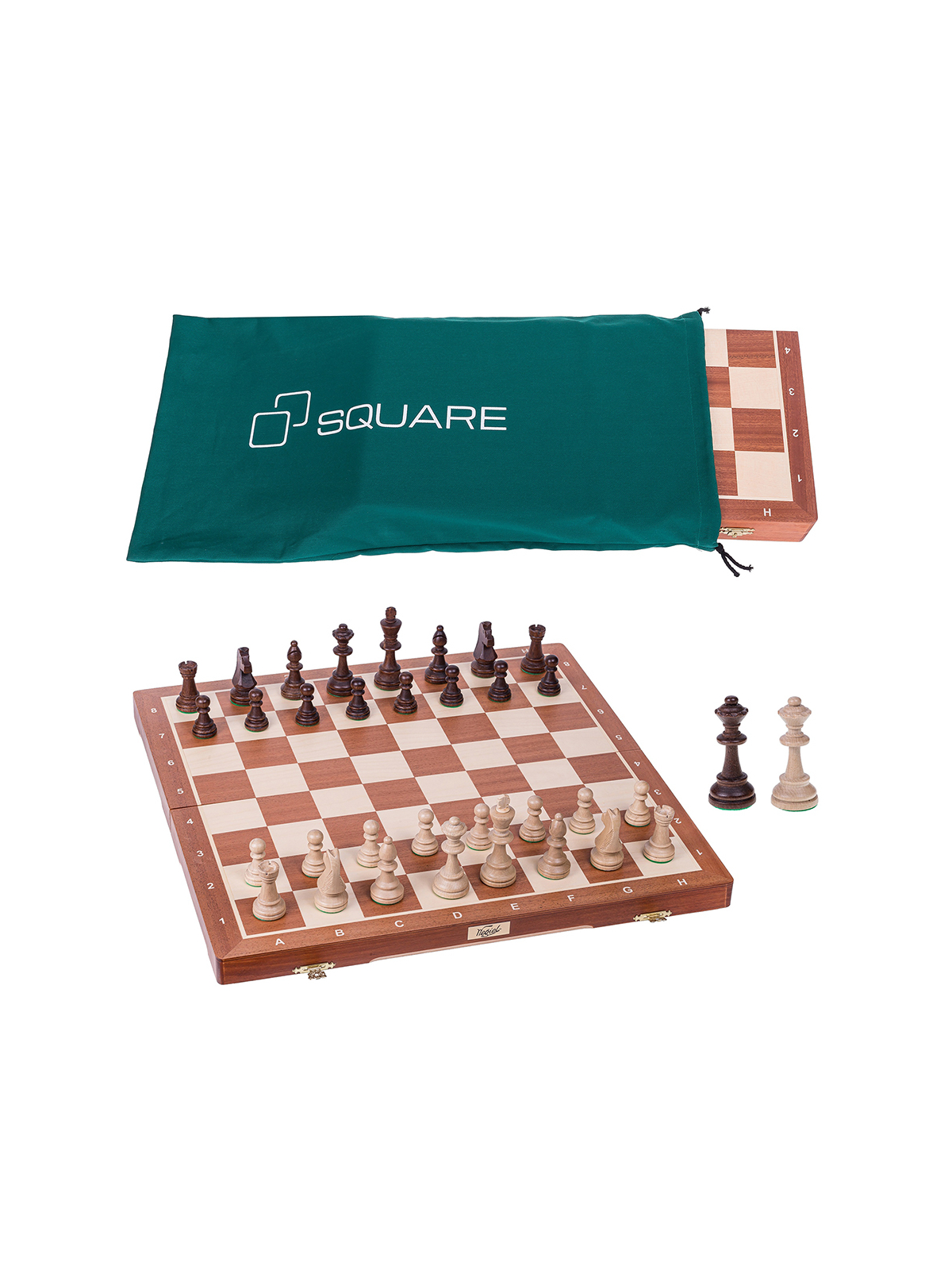 SQUARE - Boutique déchecs - Echecs - Staunton 6 - Acajou Excluisve