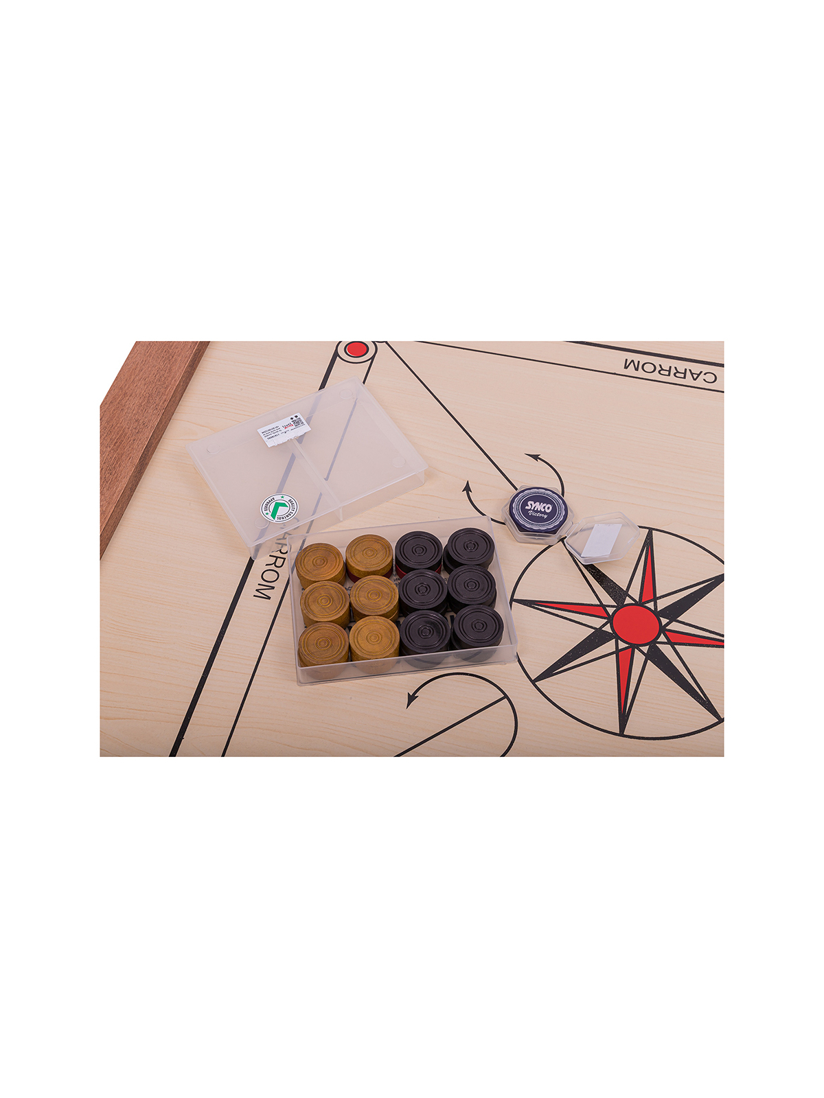 SQUARE - Indian Billiards - Carrom 840 Lux - shop square-game.eu