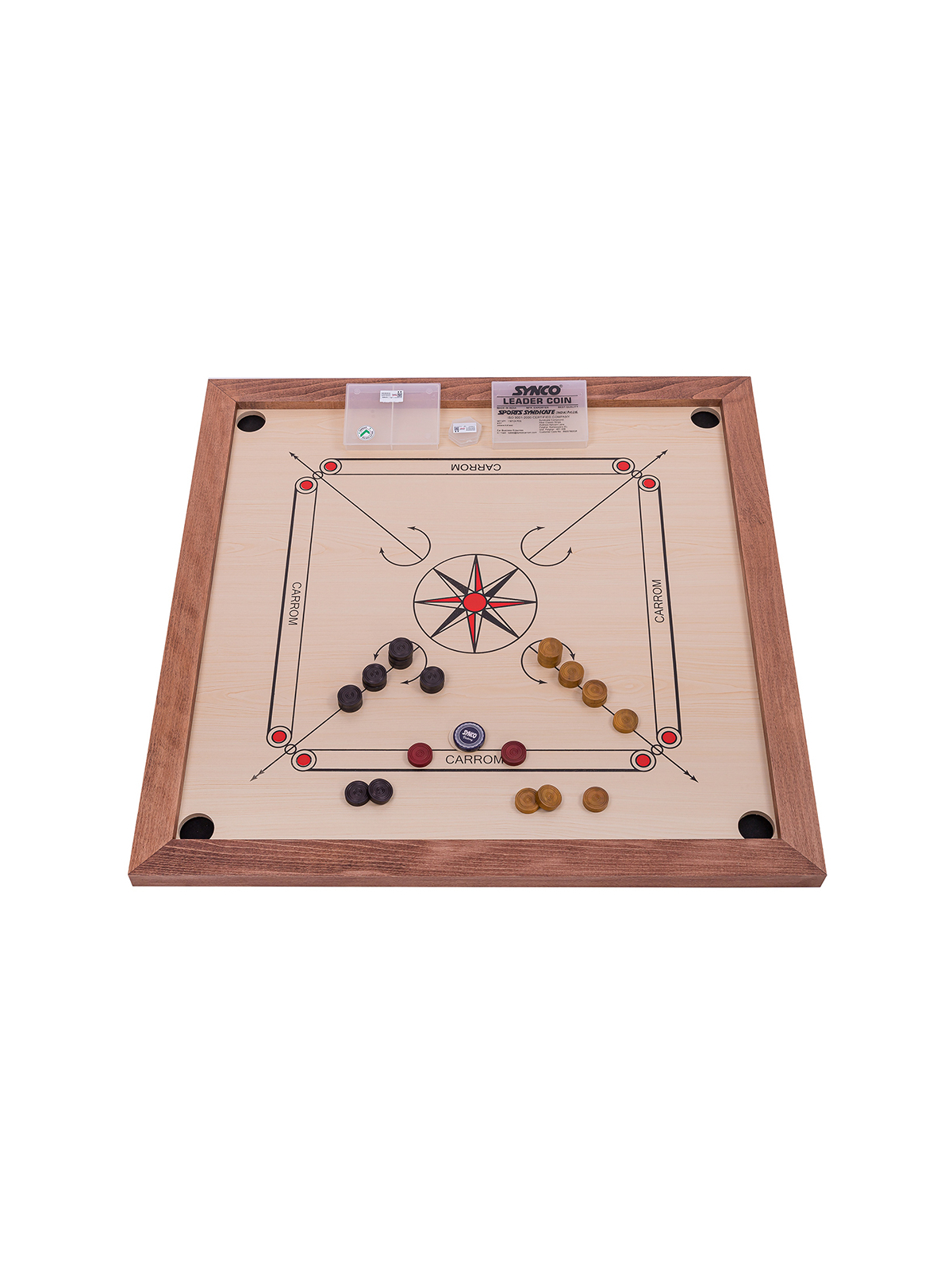 SQUARE - Indian Billiards - Carrom 840 Lux - shop square-game.eu