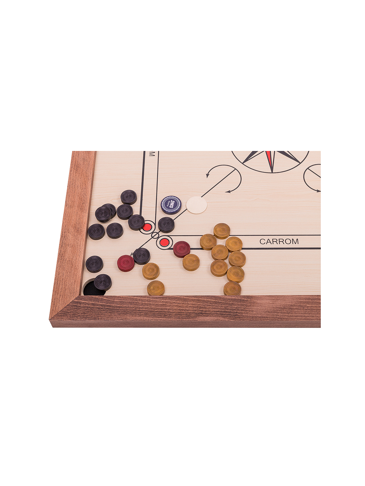 SQUARE - Indian Billiards - Carrom 840 Lux - shop square-game.eu