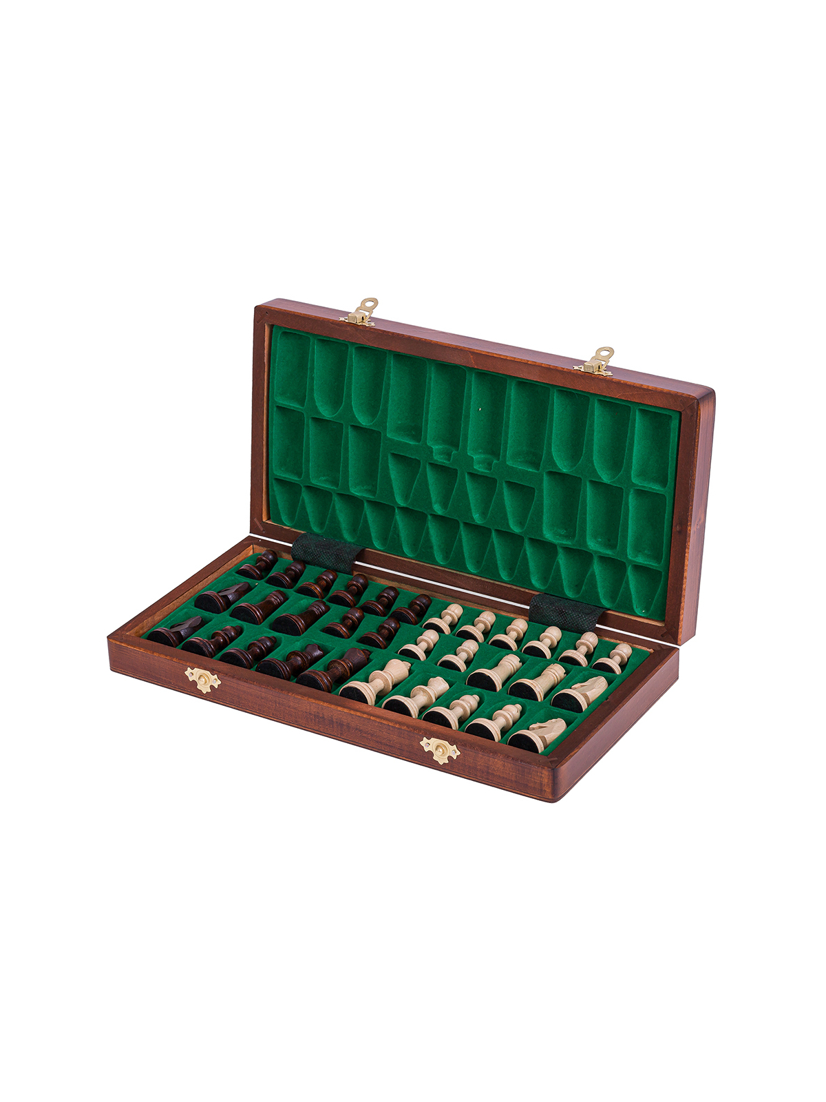 SQUARE - Chess Magnetic - Staunton 3 - Mahogany - Online Chess Shop