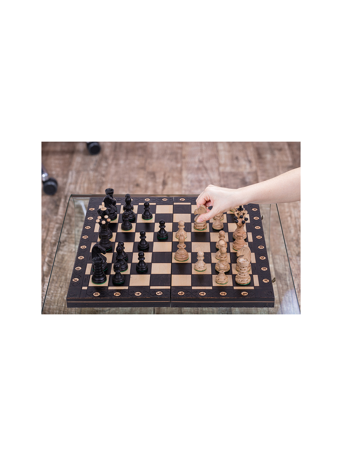 SQUARE - Echecs Ambassadeur Noir