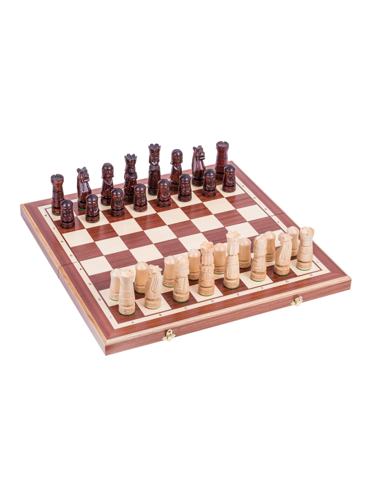 SQUARE - Schach aus Holz - SCHLOSS