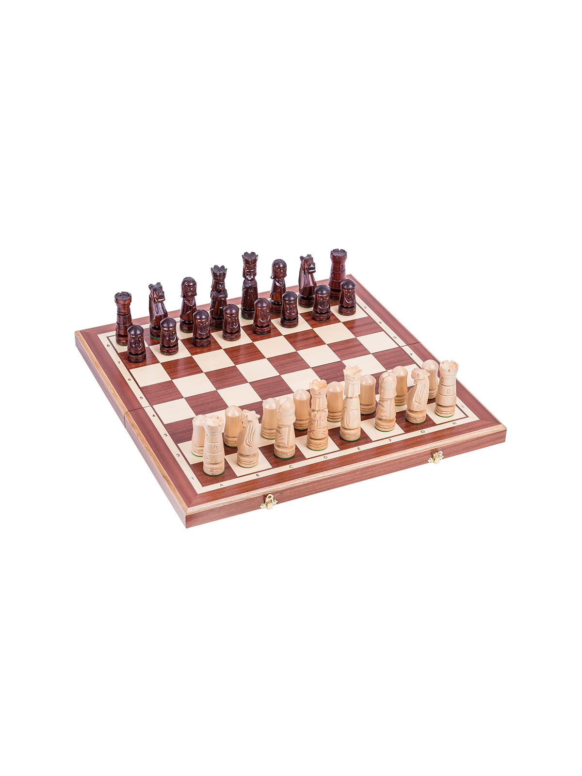 SQUARE - Schach aus Holz - SCHLOSS