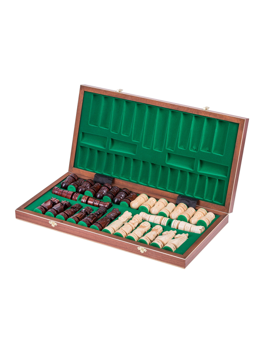 SQUARE - Schach aus Holz - SCHLOSS
