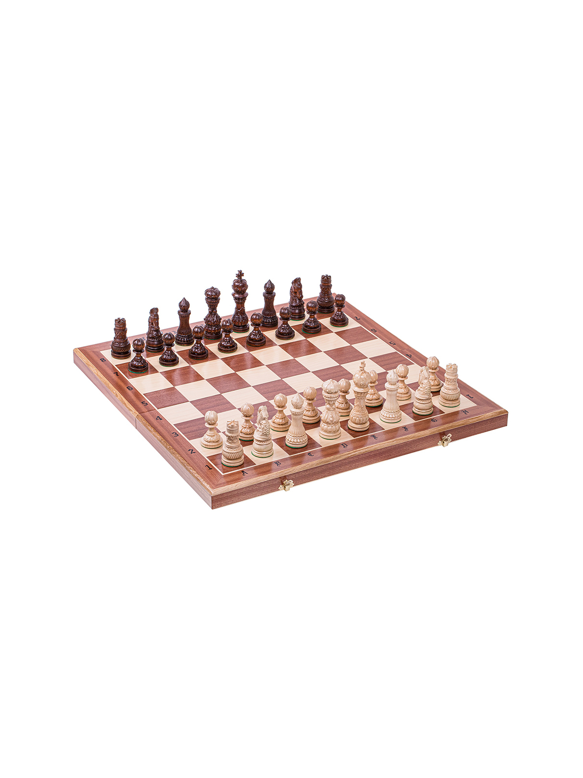 SQUARE - Scacchi in legno - Reno - Mogano