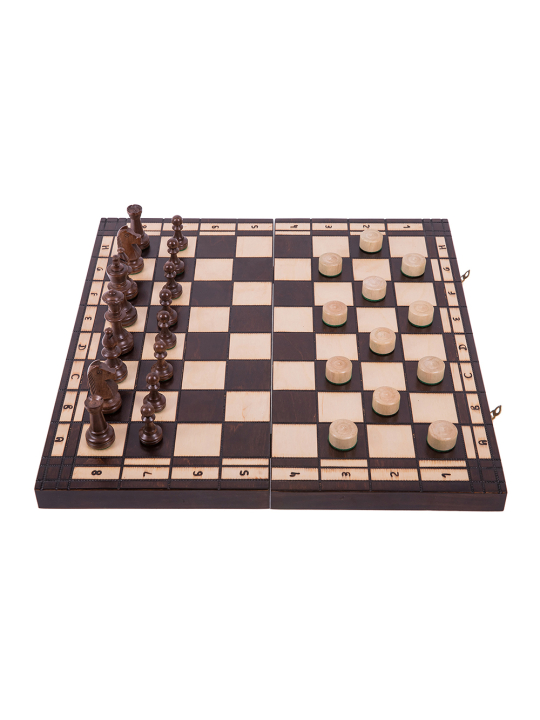 SQUARE - Chess + Checkers - XL - Online Chess Shop