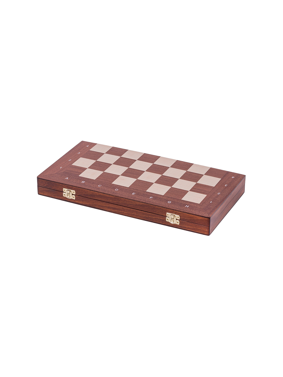 SQUARE - Chess + Checkers - L - Mahogany - Online Chess Shop