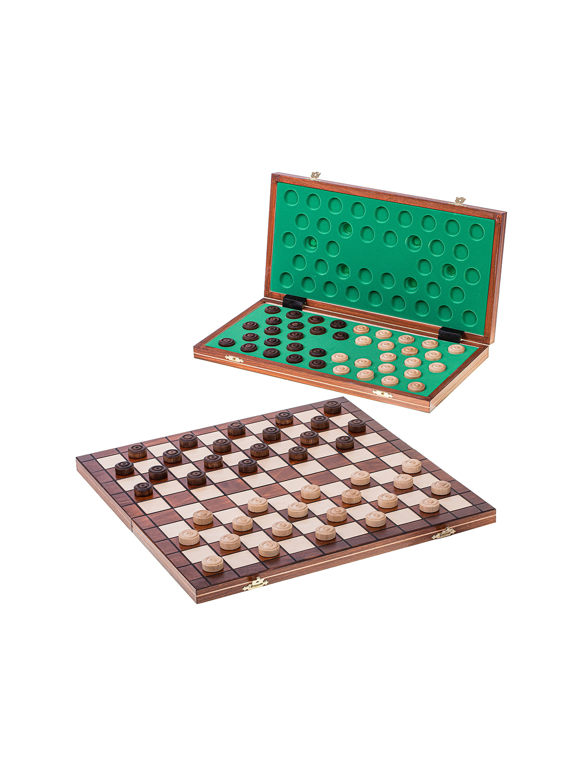 SQUARE - Shop - Wooden Checkers 100 - Fields