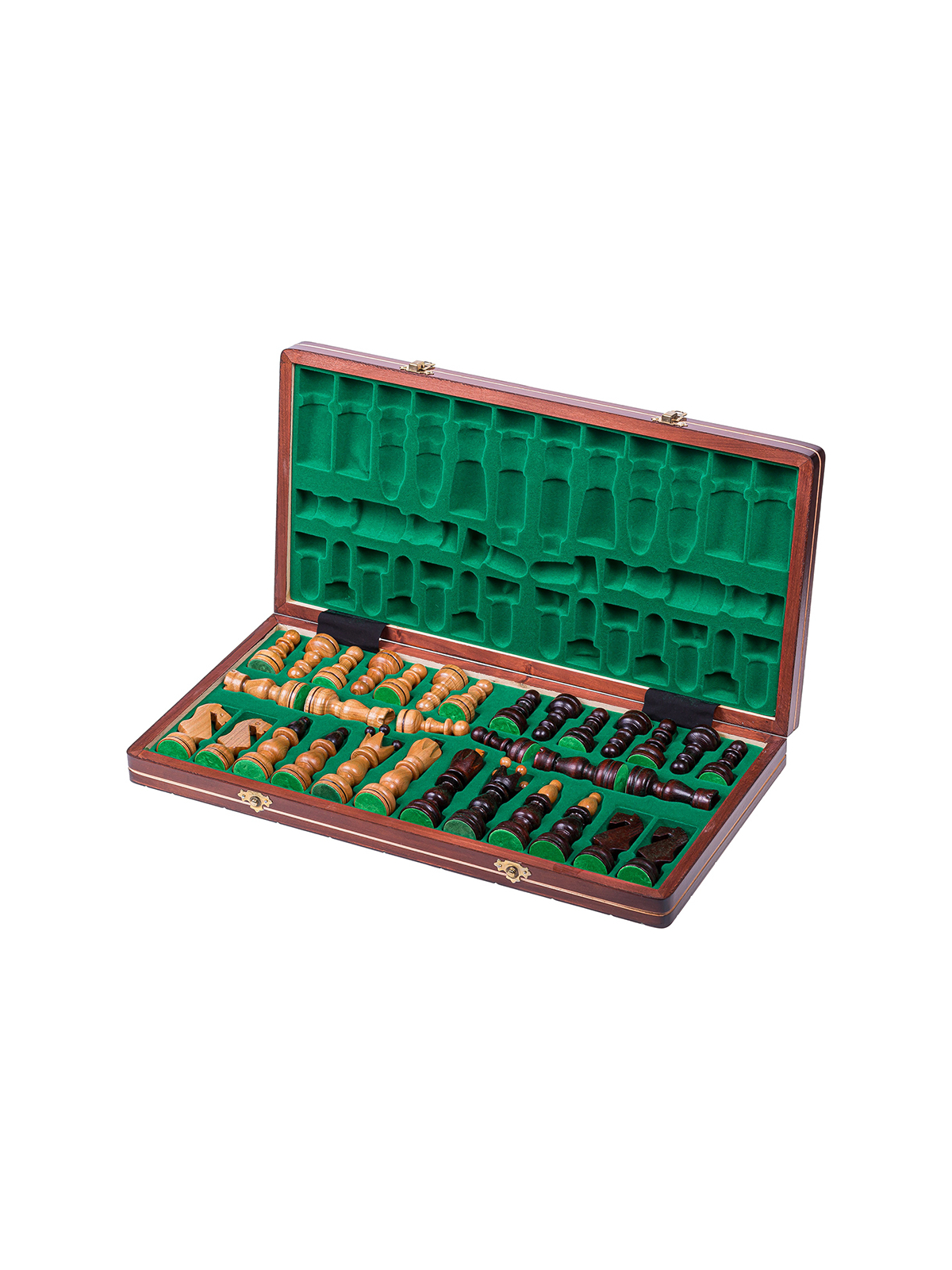 SQUARE - Wooden Chess Set - Presidential