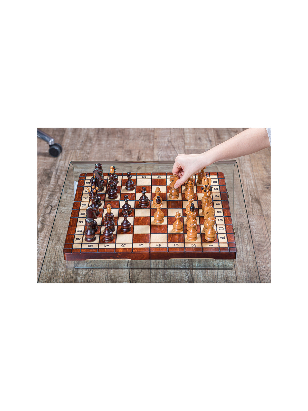 SQUARE - Echecs en bois - Général