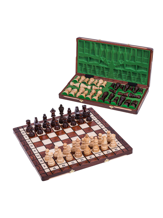 SQUARE - Wooden Chess Set - General