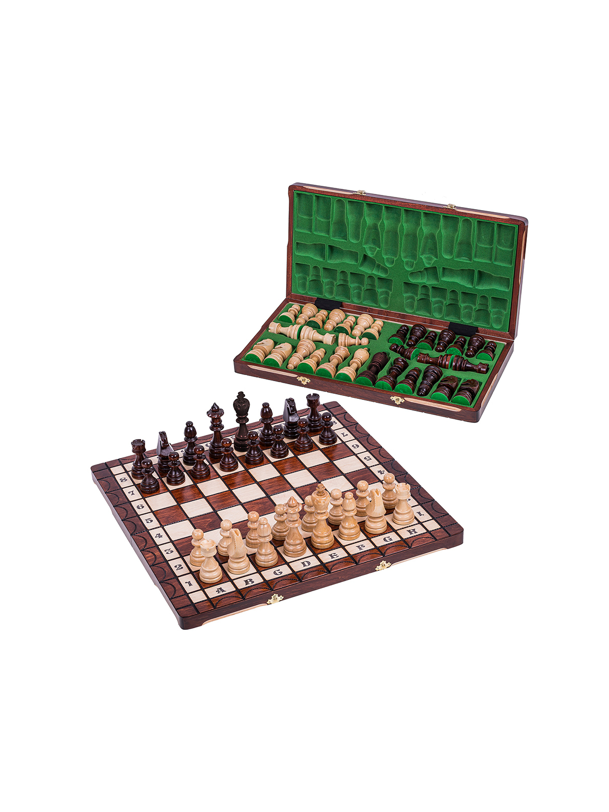 SQUARE - Wooden Chess Set - General