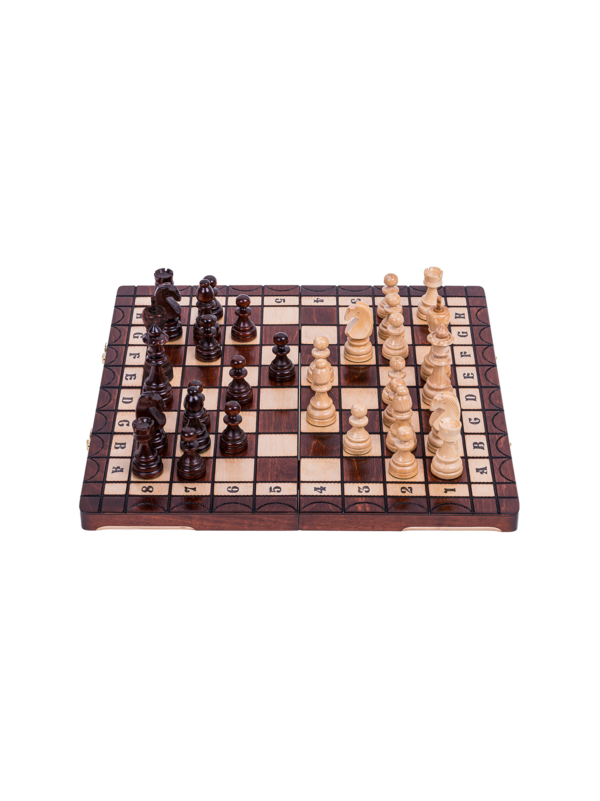 SQUARE - Wooden Chess Set - General