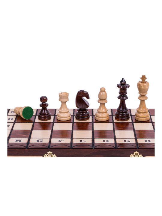 SQUARE - Wooden Chess Set - General