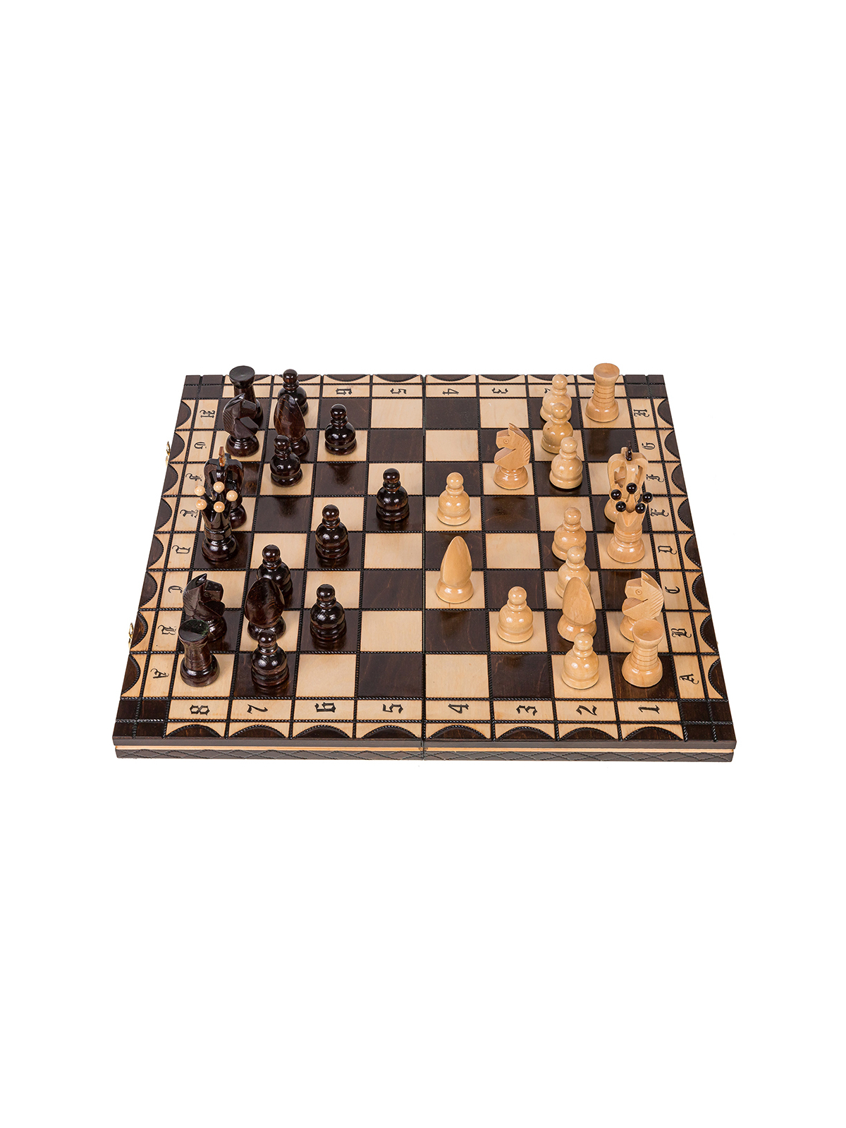 SQUARE - Wooden Chess Set - Wroclaw