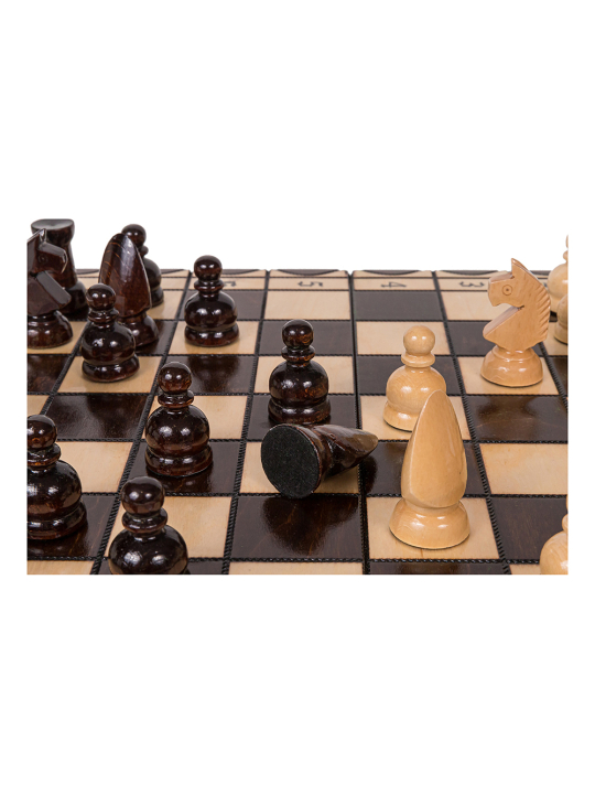 SQUARE - Wooden Chess Set - Wroclaw
