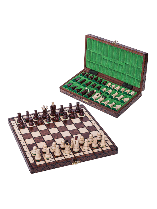 SQUARE - Schach aus Holz - Club Mini