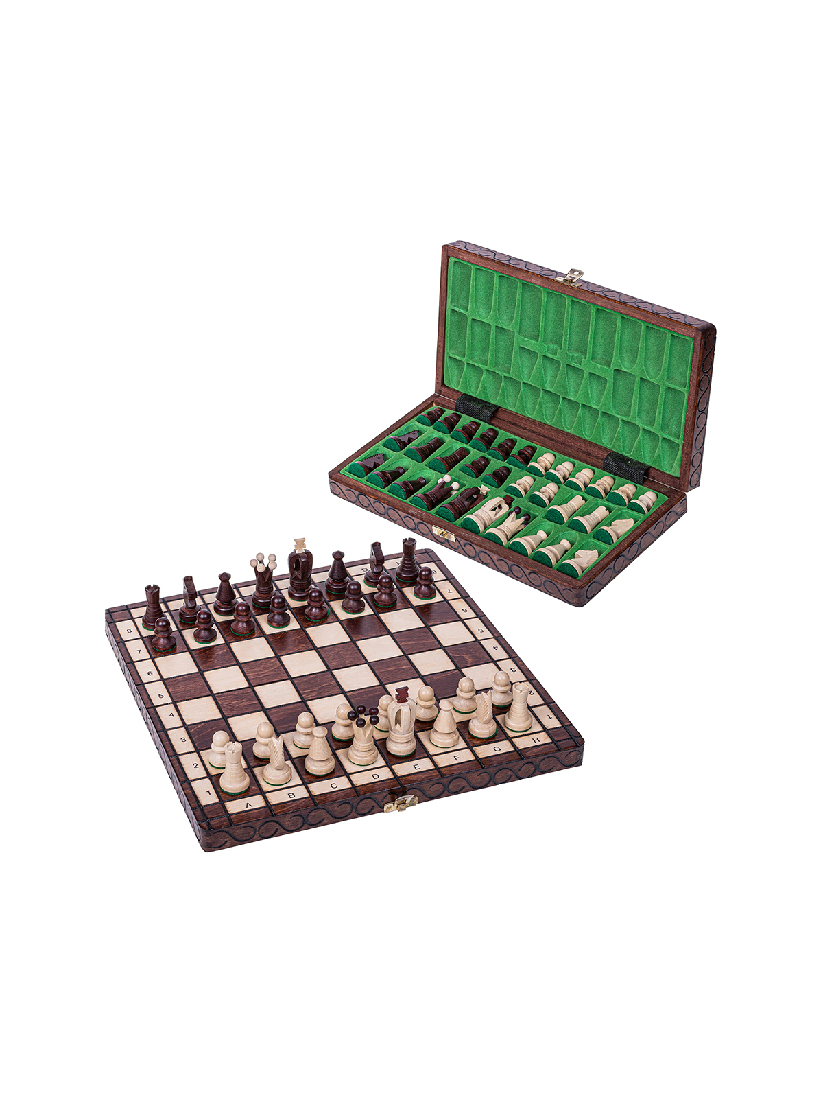 SQUARE - Schach aus Holz - Club Mini