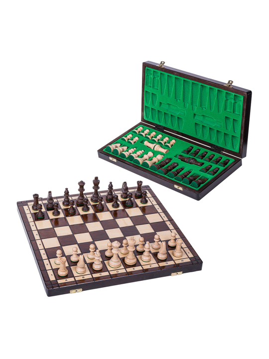 SQUARE - Wooden Chess Set - Sport
