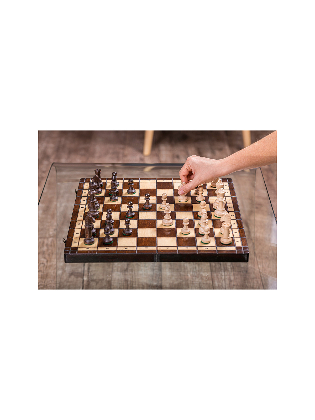 SQUARE - Wooden Chess Set - Sport