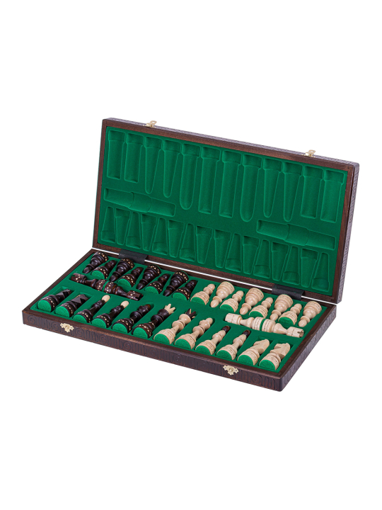 SQUARE - Wooden Chess Set - Indio