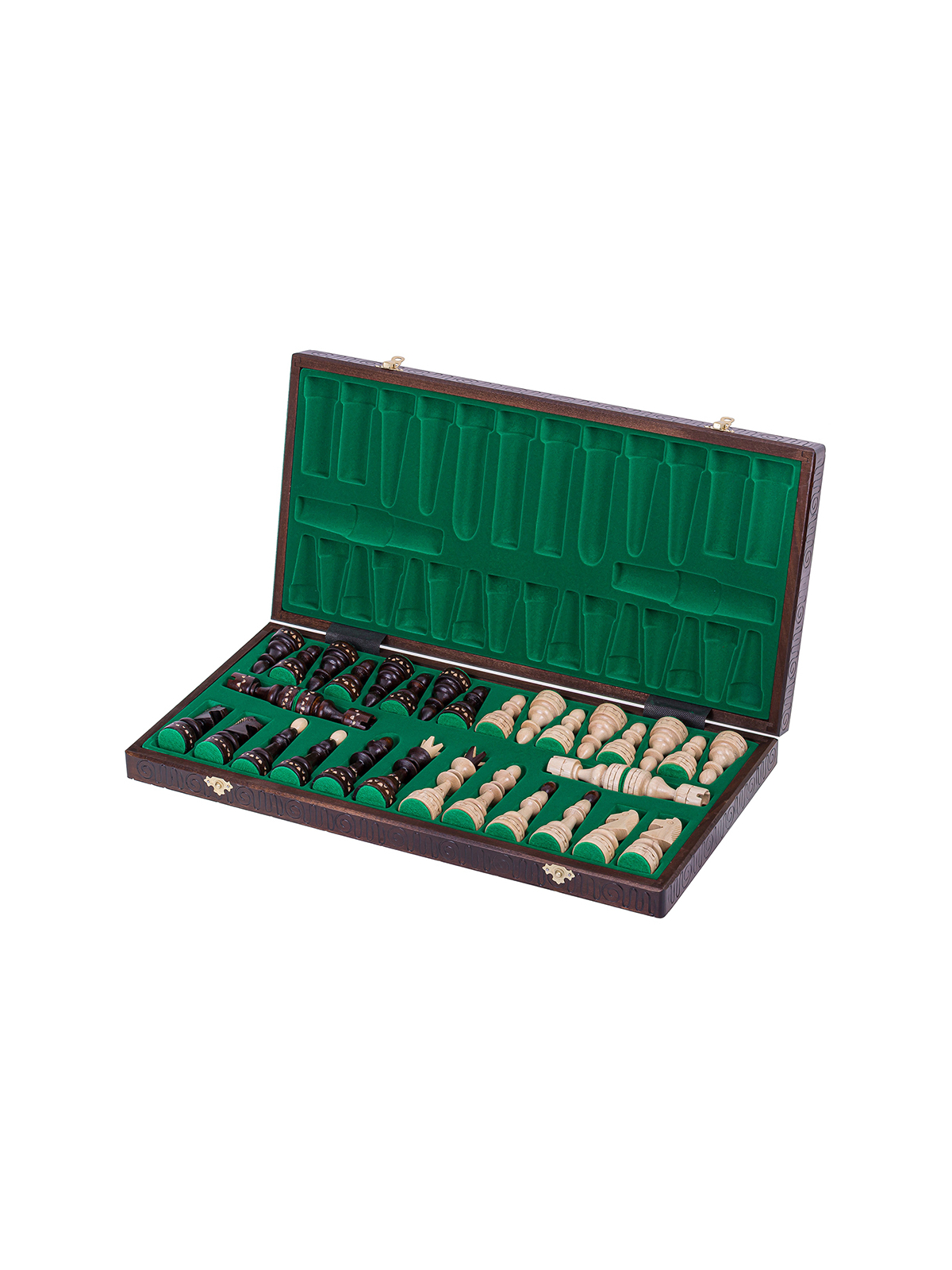 SQUARE - Wooden Chess Set - Indio